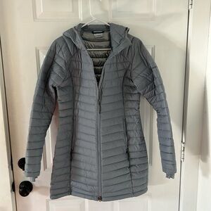 Columbia gray snow jacket